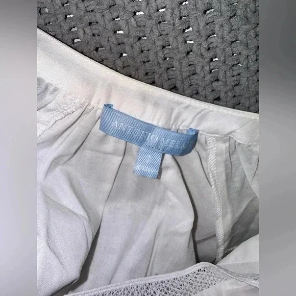 Antonio Melani INA V Neck white dress Size 2 - Picture 9 of 11